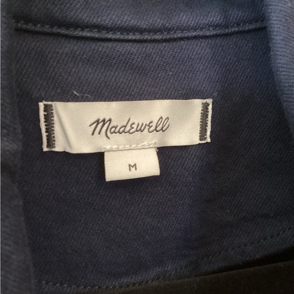 Madewell Deep Indigo Denim Chore Jacket - M - Sample - Picture 2 of 13